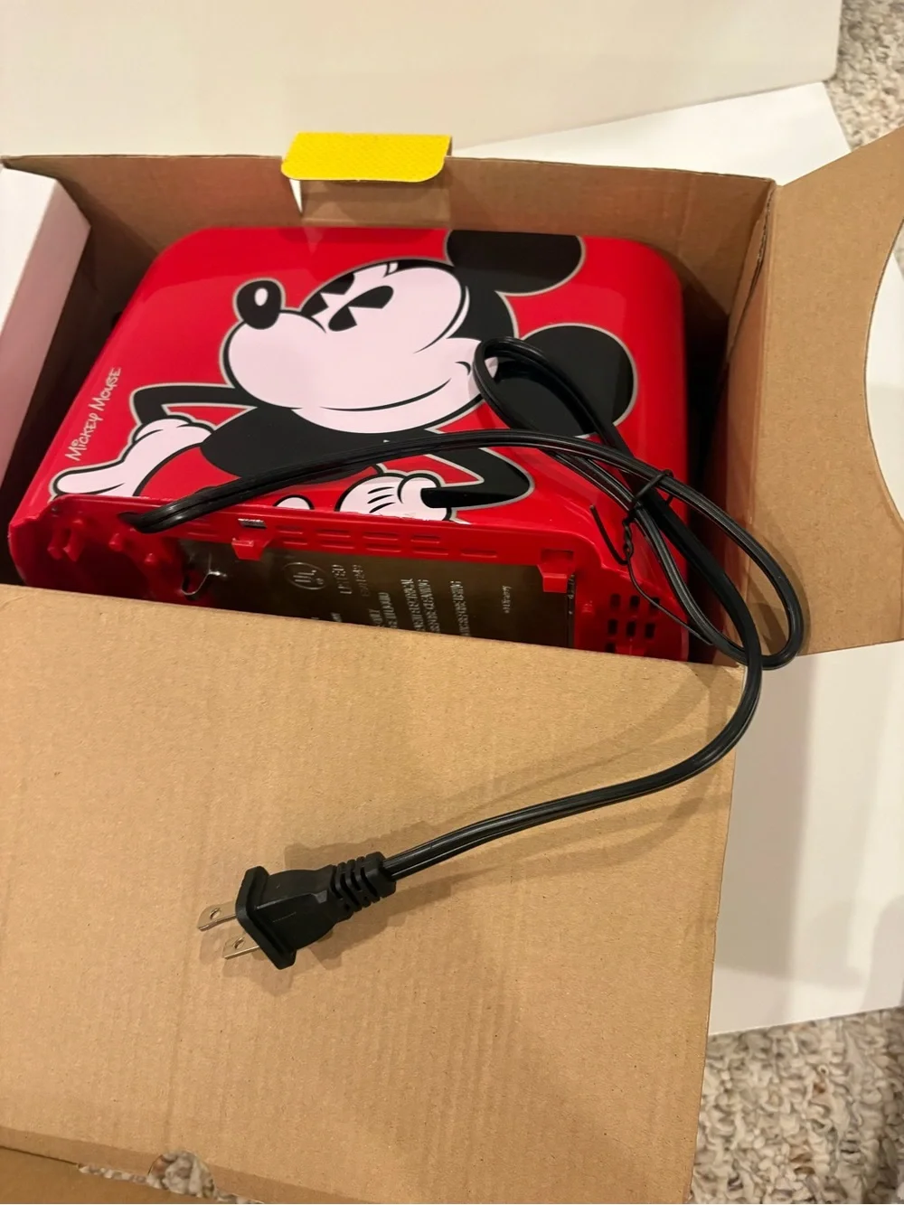 BRAND NEW Disney Mickey Mouse Toaster